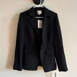 Reformation Black Blazer